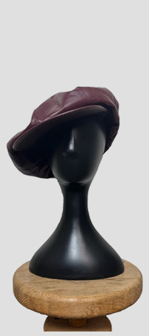 1970s Leather Hat