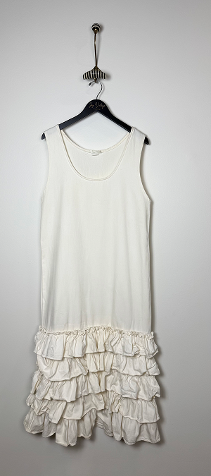 Par Excellence ruffled tier dress