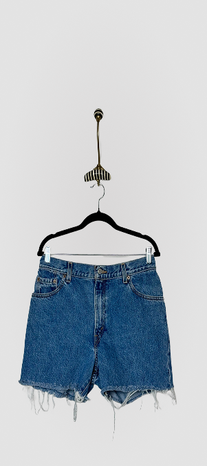 Levis 550 denim shorts Relaxed fit tapered leg