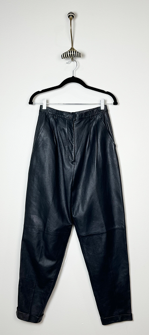 Nancy Heller 100% leather pants