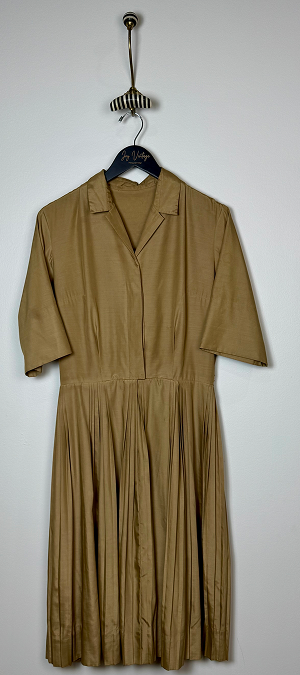Norman Wiatt California pleated dress